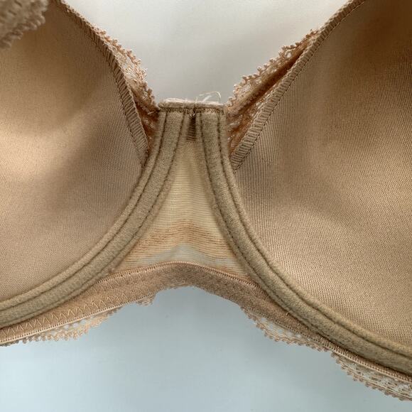 NATORI Pure Allure Full Figure Contour Bra in Nude // 34DD - Picture 9 of 9